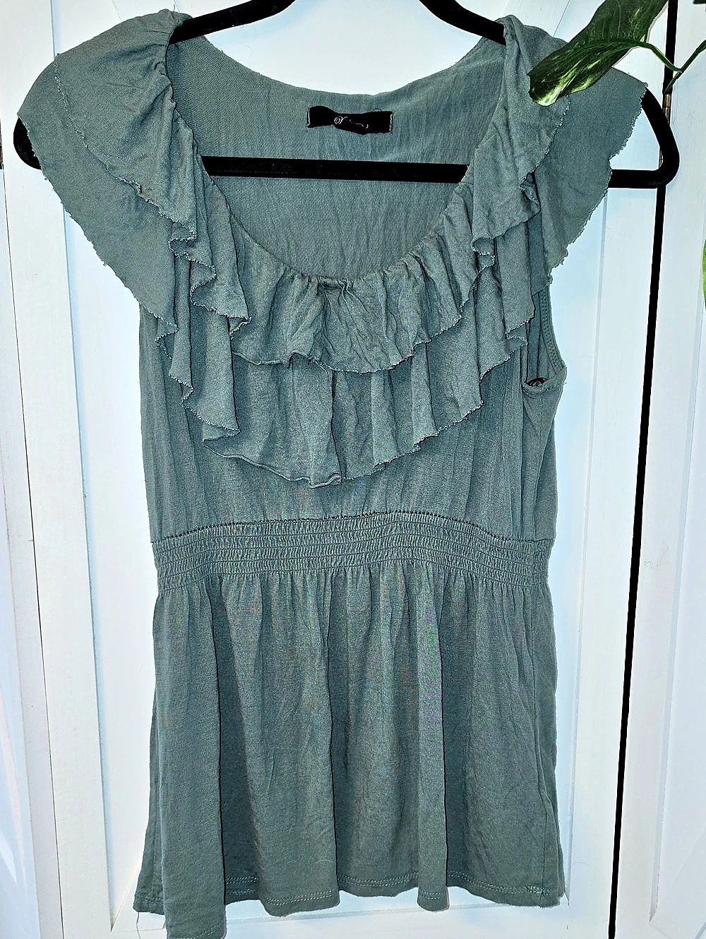 Free Add On -Ruffle Tank Top